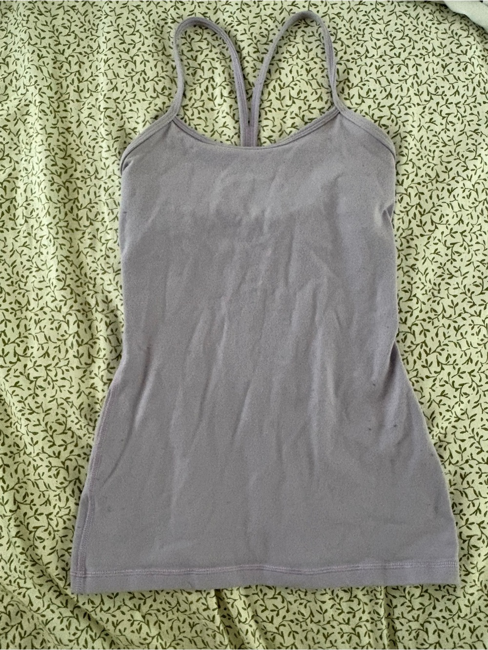 lululemon athletica Dusty Lavender Strappy Tank